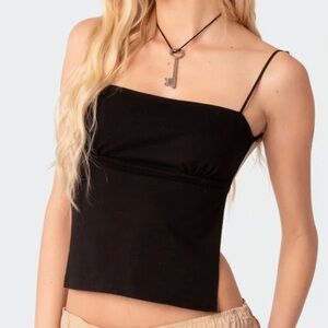 brand new edikted open crop tank